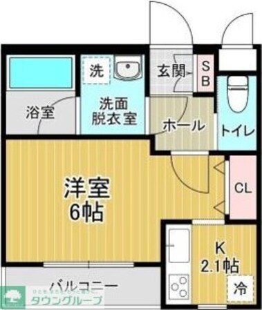 RICHESSEKARASUYAMAの物件間取画像